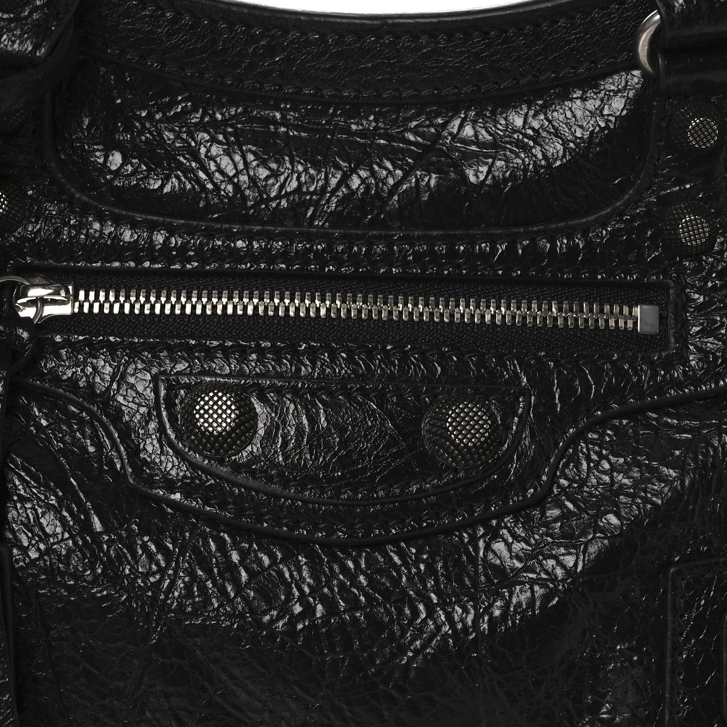 Agneau Arena Neo Cagole Handbag XS Black