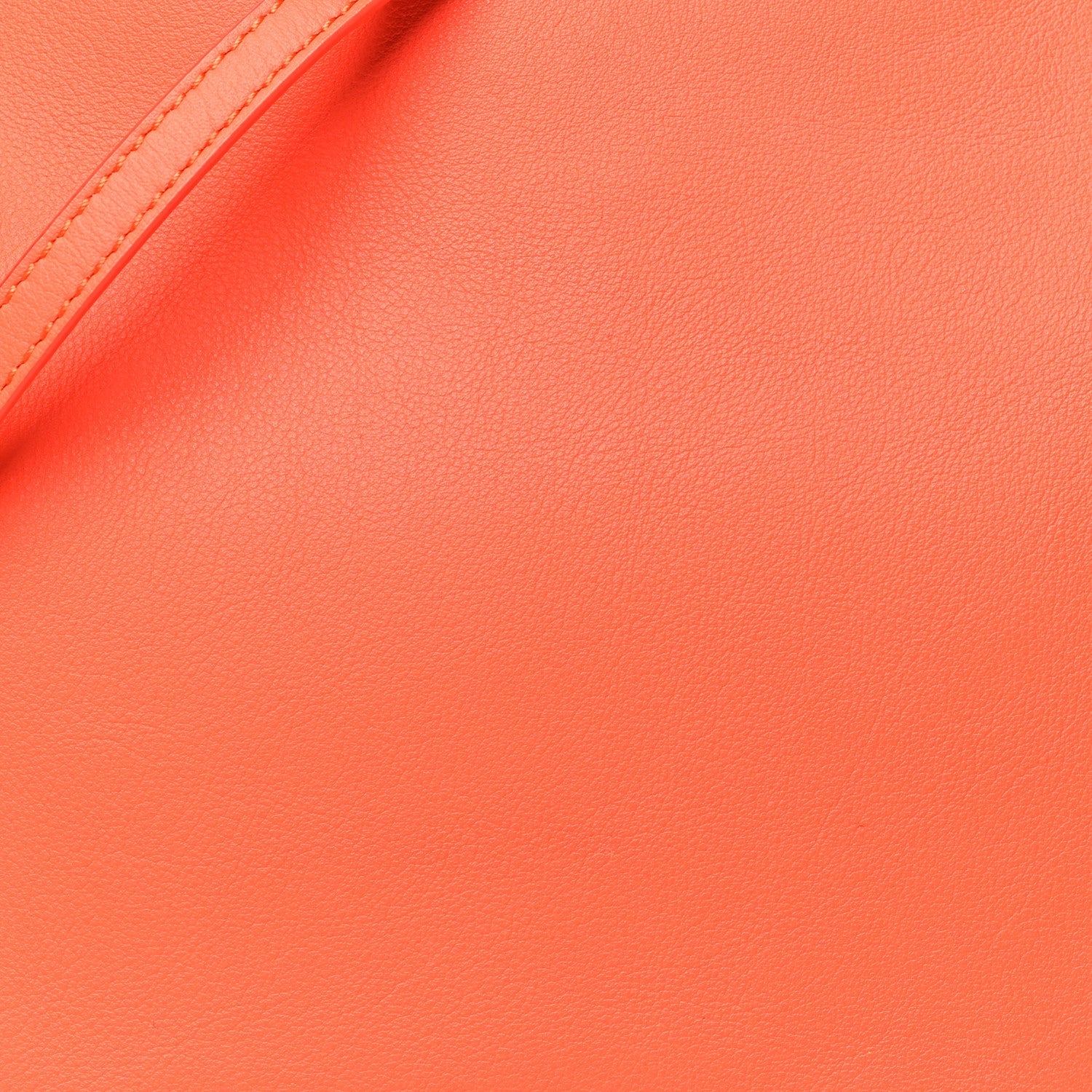 Calfskin Mini Hammock Hobo Vivid Orange