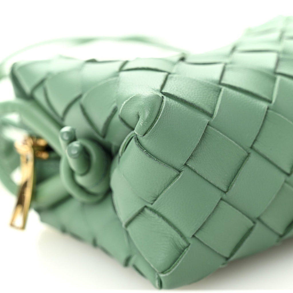 Nappa Intrecciato Candy Loop Camera Bag Mermaid