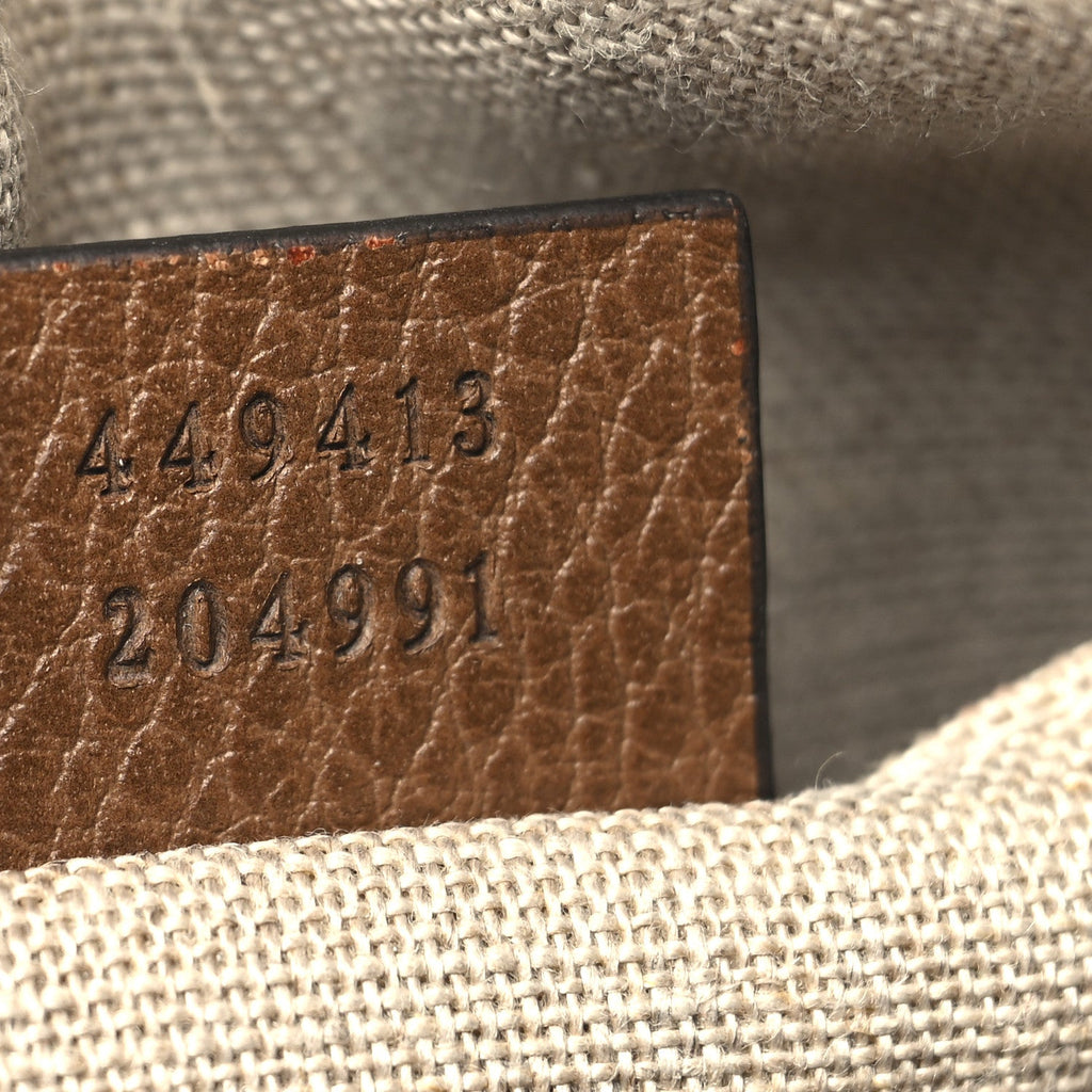 Monogram Mini Bree Messenger Bag Beige Tabacco
