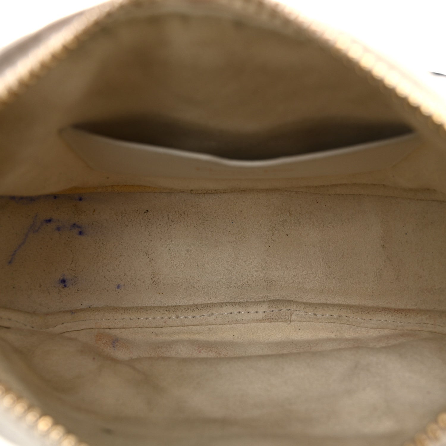 Lambskin Cannage Small Dior Vibe Hobo Bag White