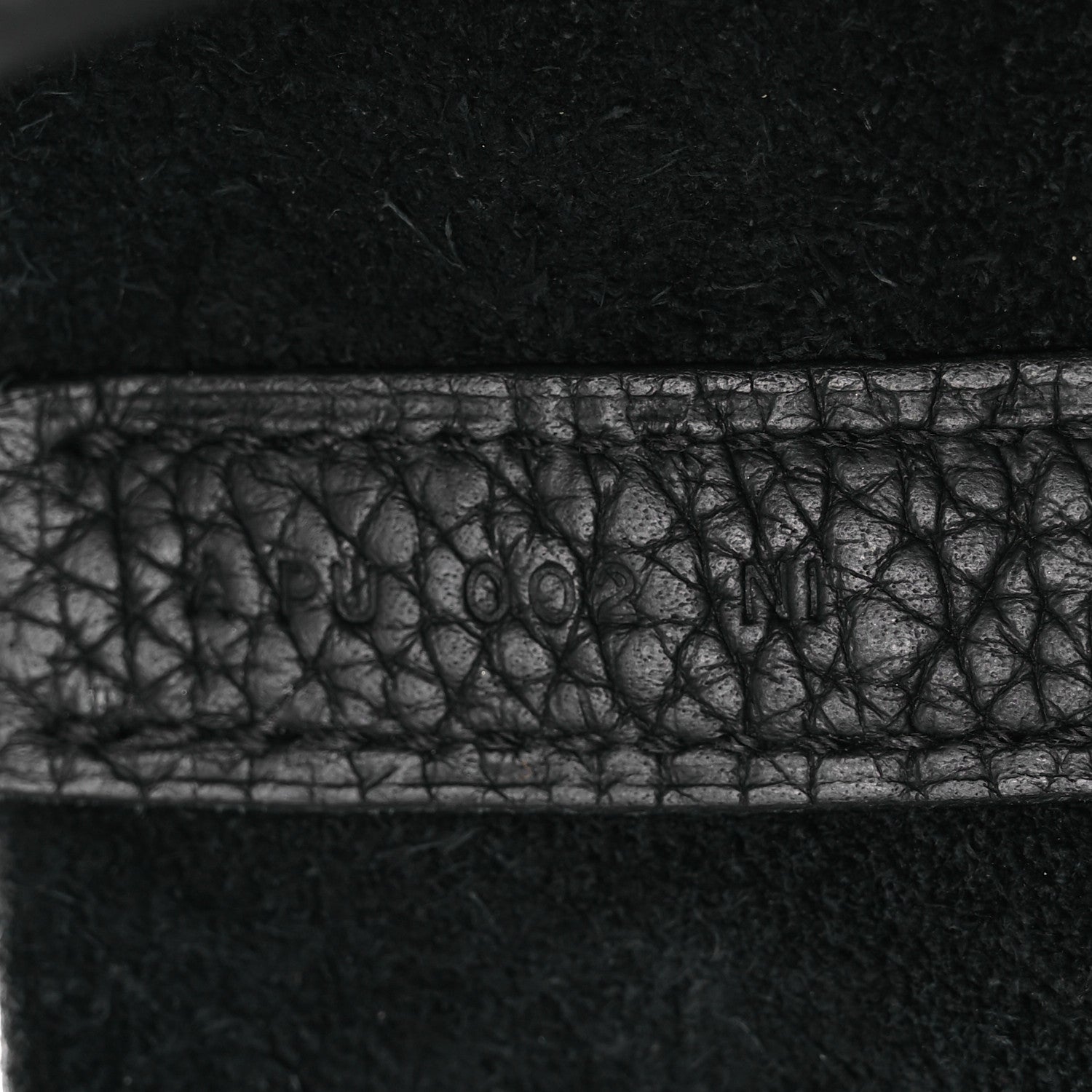 Taurillon Clemence Picotin Lock 22 MM Black