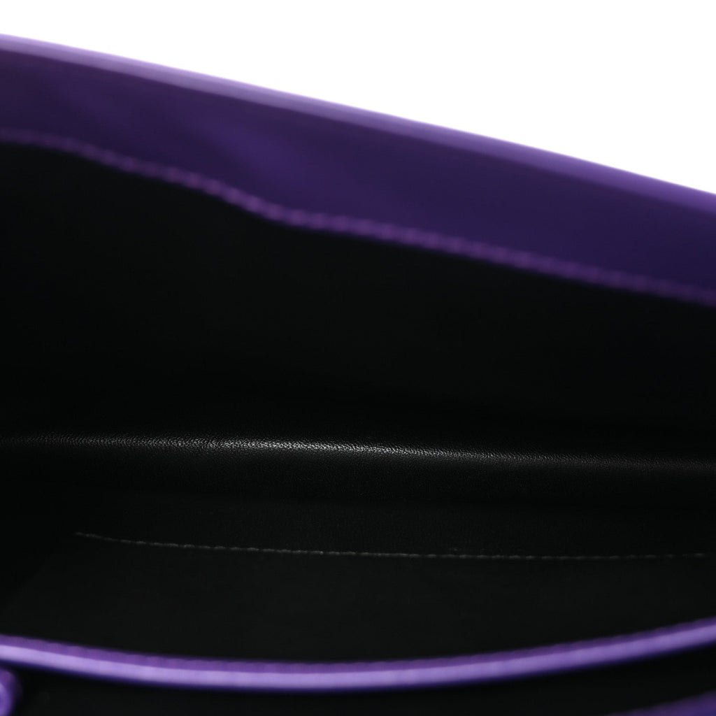 Calfskin Serpenti Forever Shoulder Bag Pink Purple