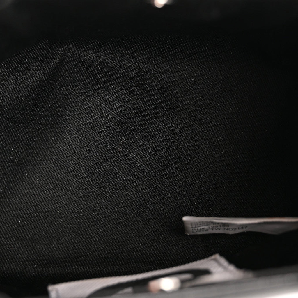 Vegan Leather Small Shopping Bag Black