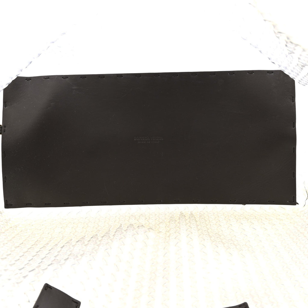 PVC Nappa Intrecciato Large Cabat Transparent Fondente
