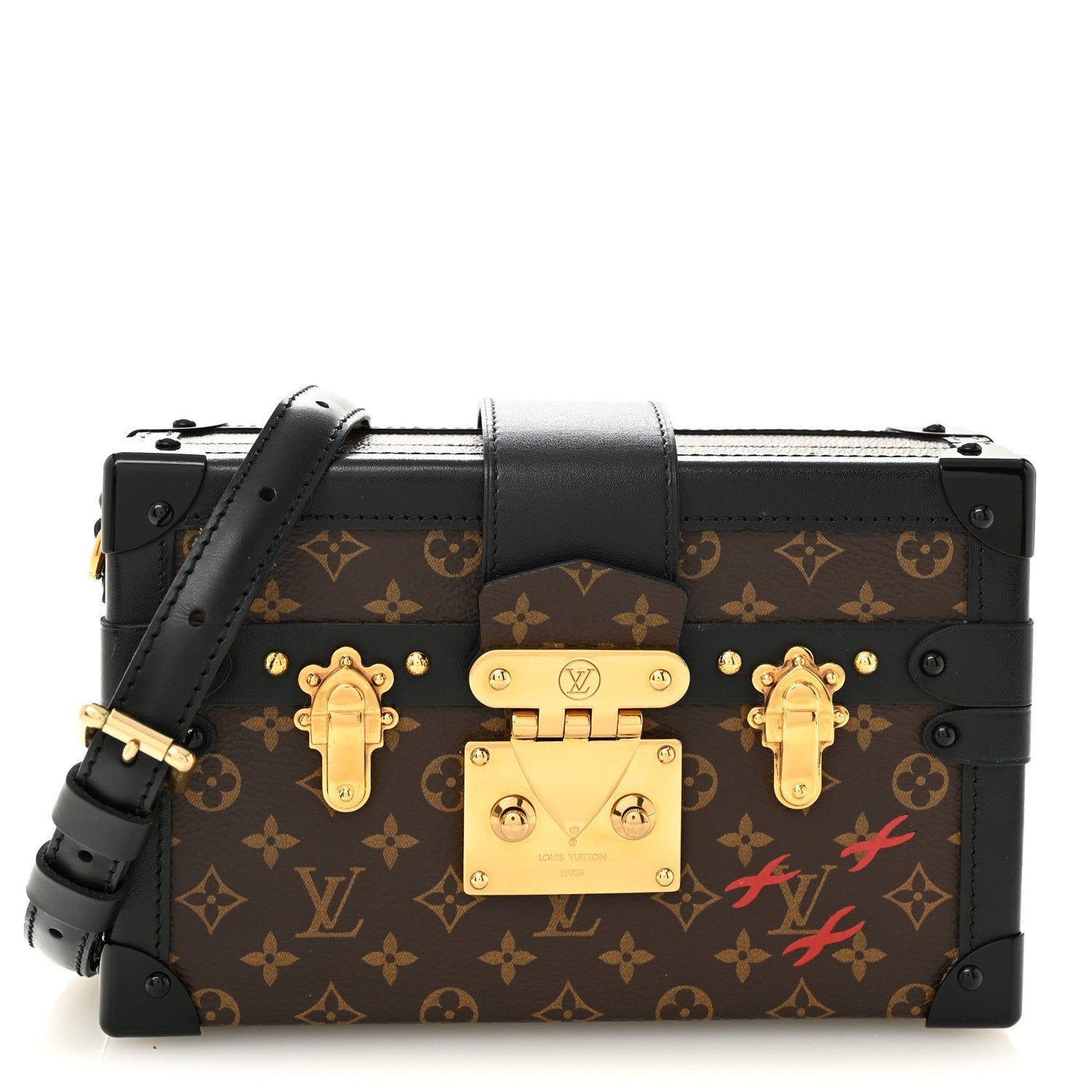 Monogram Petite Malle Black