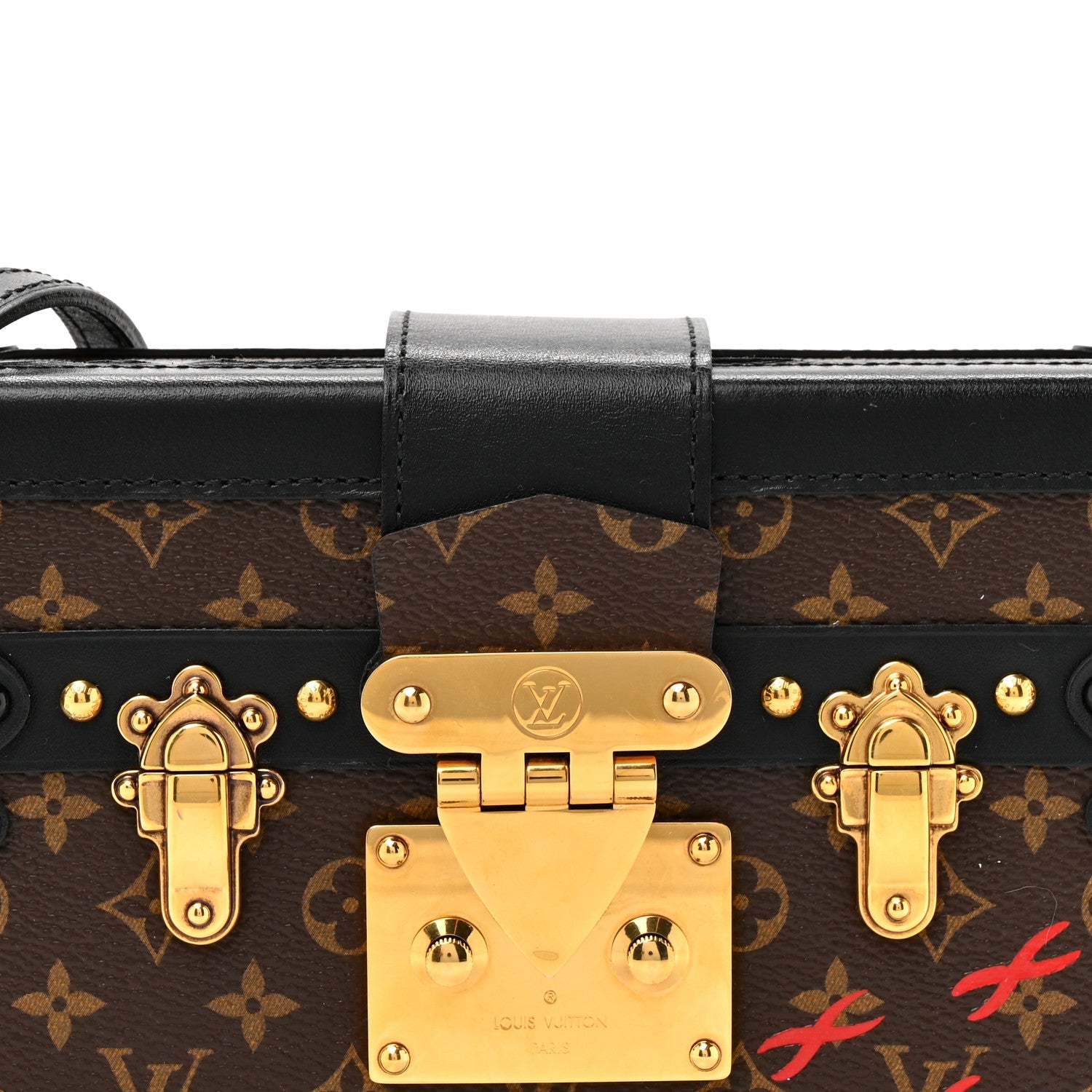 Monogram Petite Malle Black