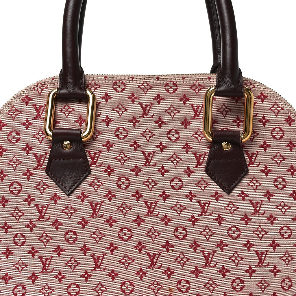 Mini Monogram Alma Haut Tote Cherry