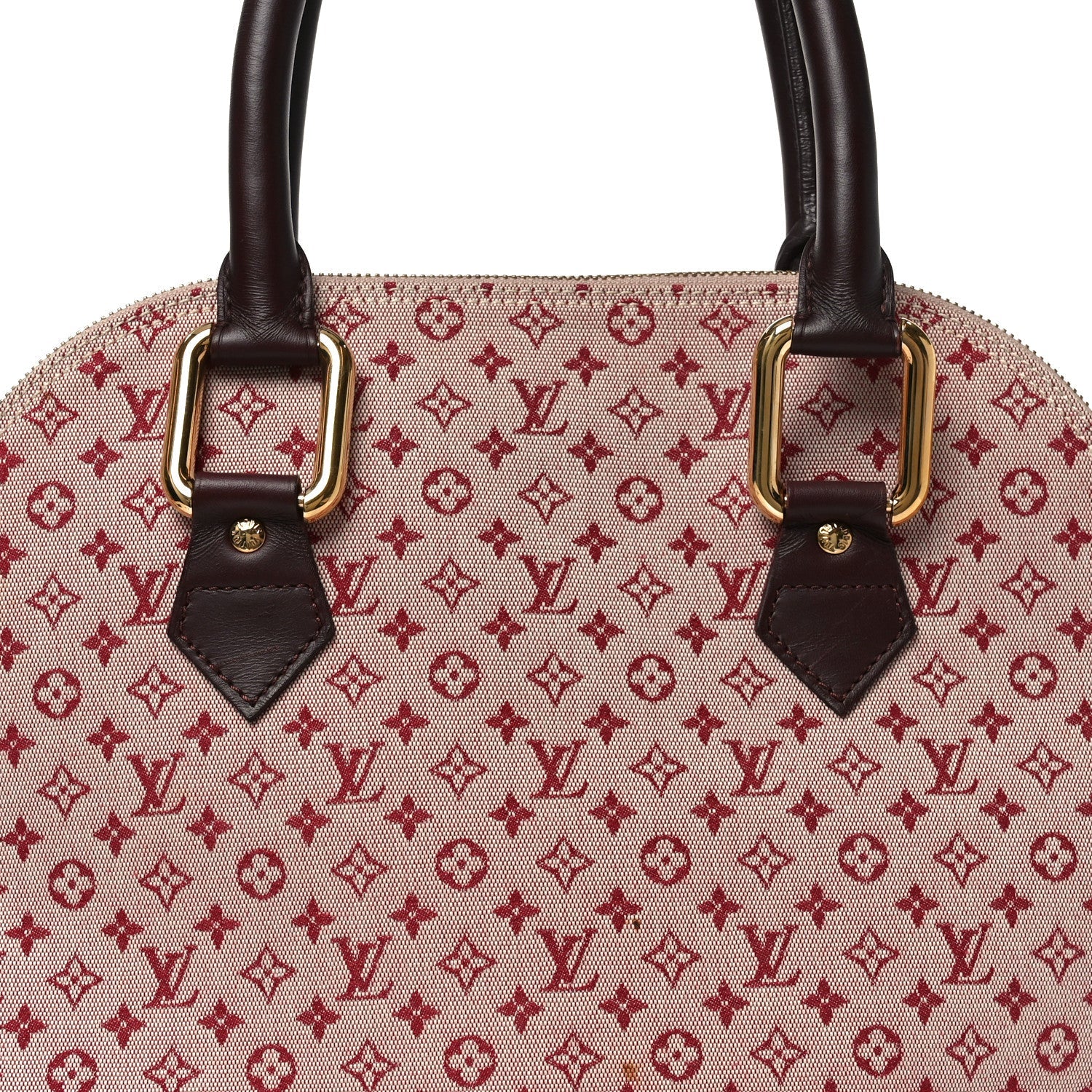 Mini Monogram Alma Haut Tote Cherry
