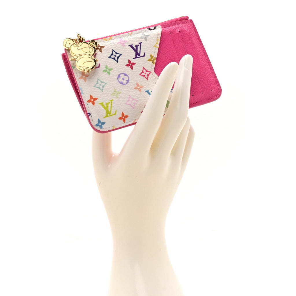 LV X TM Monogram Romy  Holder Kawaii Pink