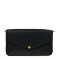 Empreinte Pochette Felicie Chain Wallet Black
