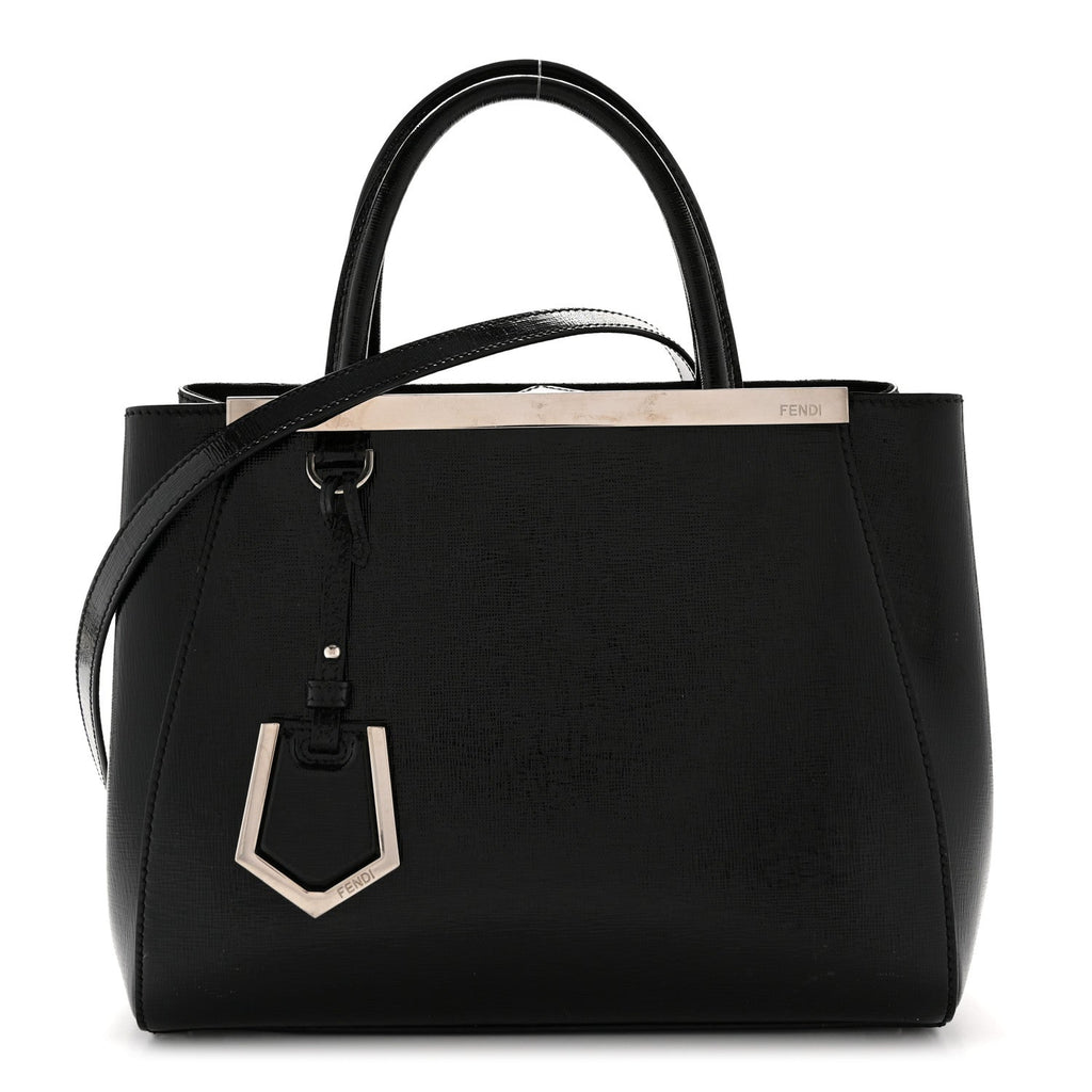 Patent Vitello Elite Petite 2Jours Tote Black