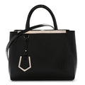 Patent Vitello Elite Petite 2Jours Tote Black