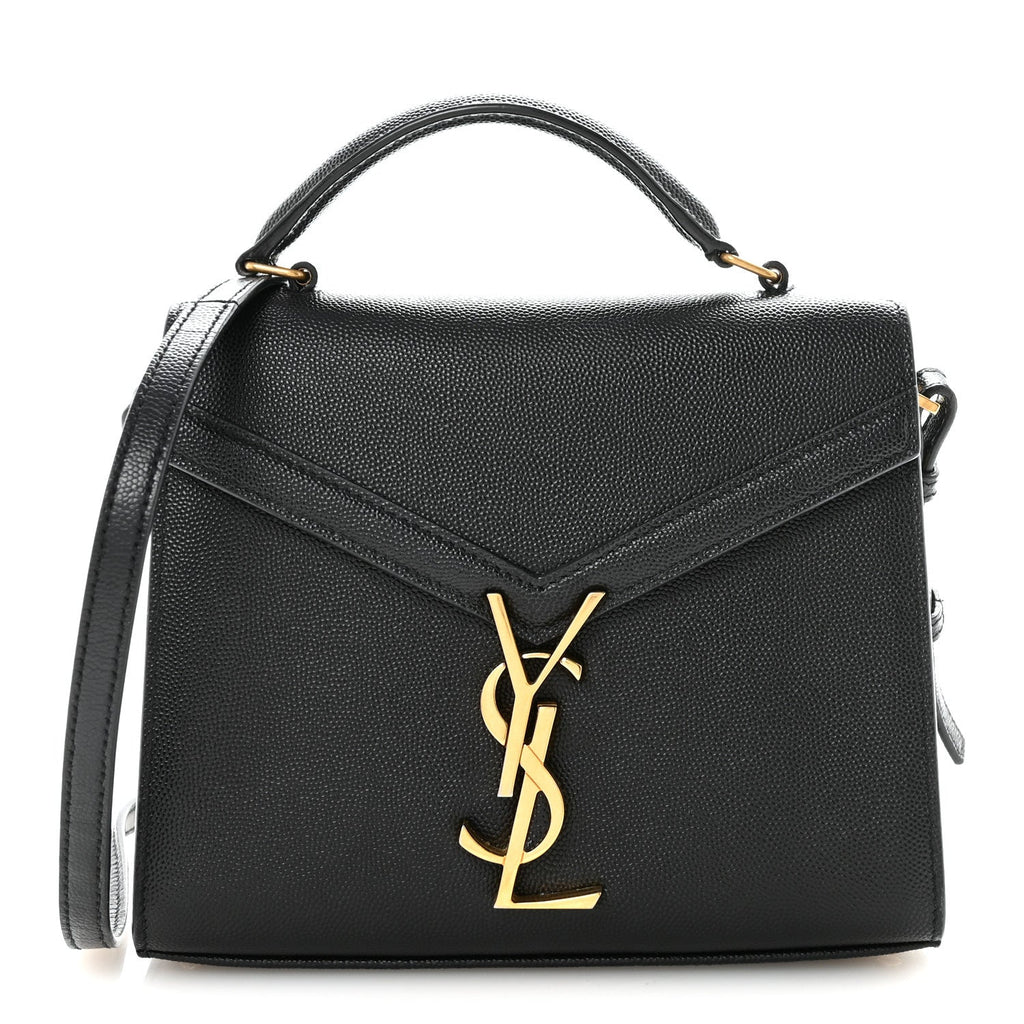 Grain De Poudre Mini Classic Monogram Cassandra Top Handle Black