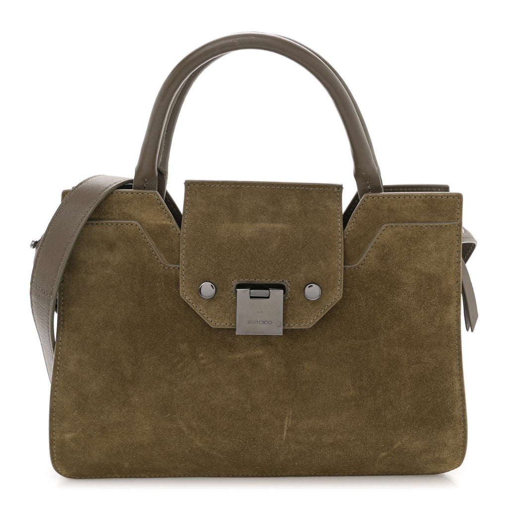 Suede Rebel Tote Brown