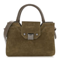 Suede Rebel Tote Brown