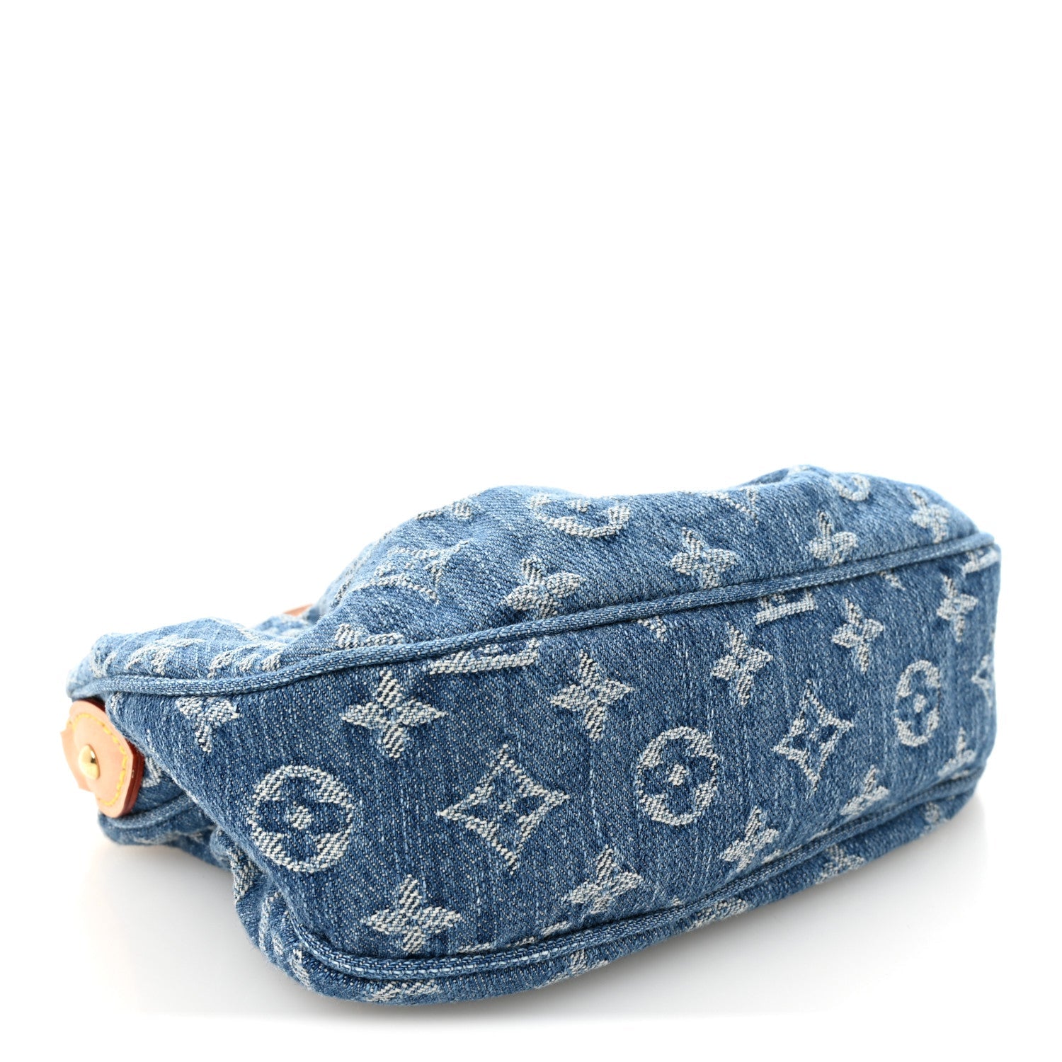 Monogram Denim Pochette Valley Blue