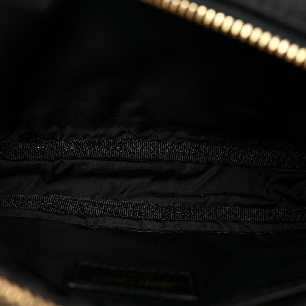 Nylon Lorelle Logo Camera Bag Black