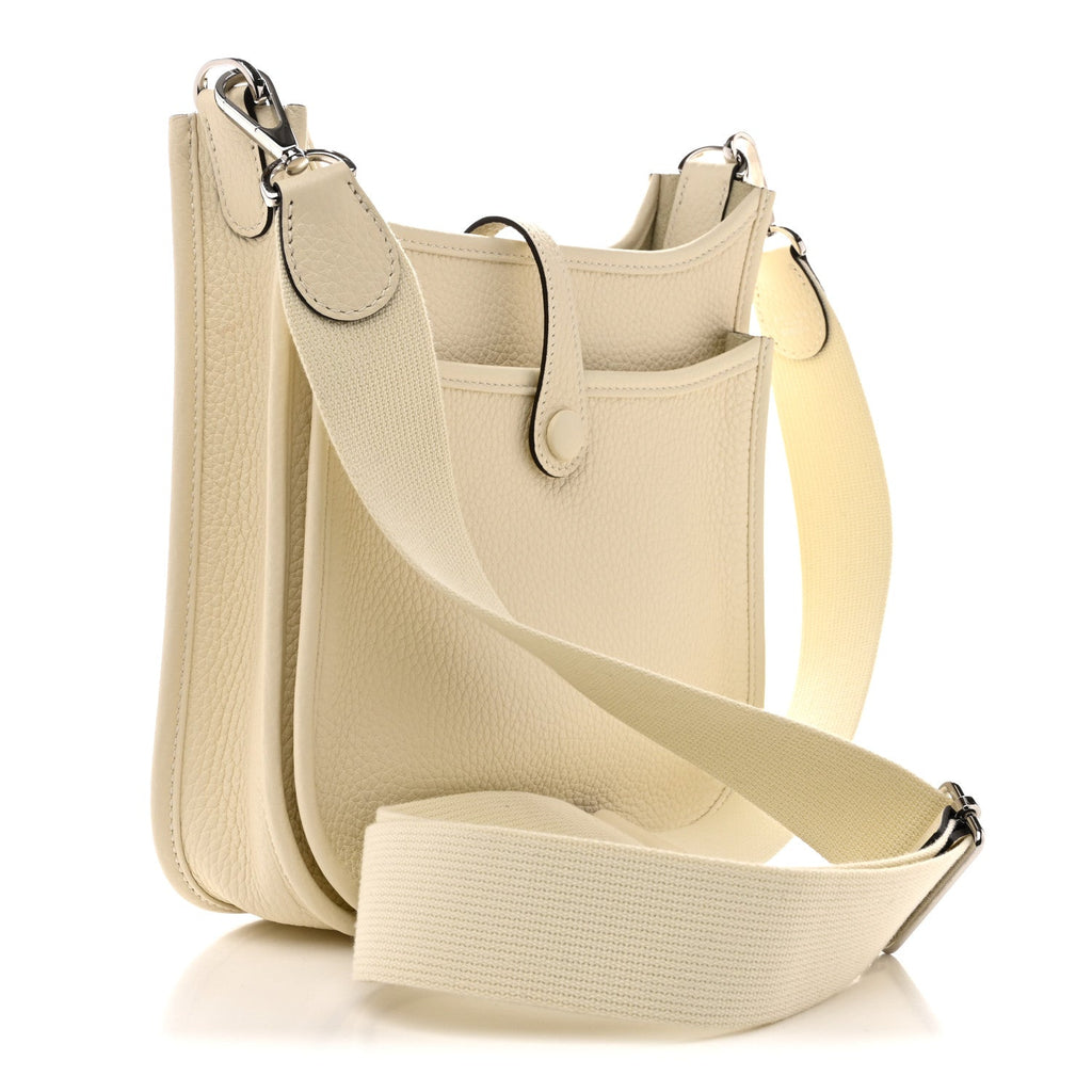 Taurillon Clemence Evelyne 23 Poche III Cream