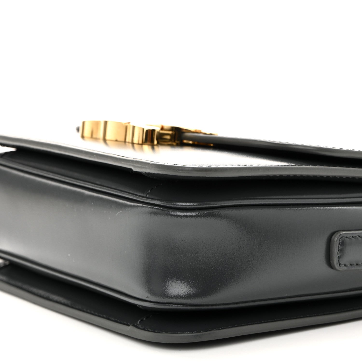 Shiny Calfskin Teen Triomphe Dark Grey