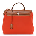 Vache Hunter Toile Herbag Zip Retourne 31 PM Orange Mecano Fauve