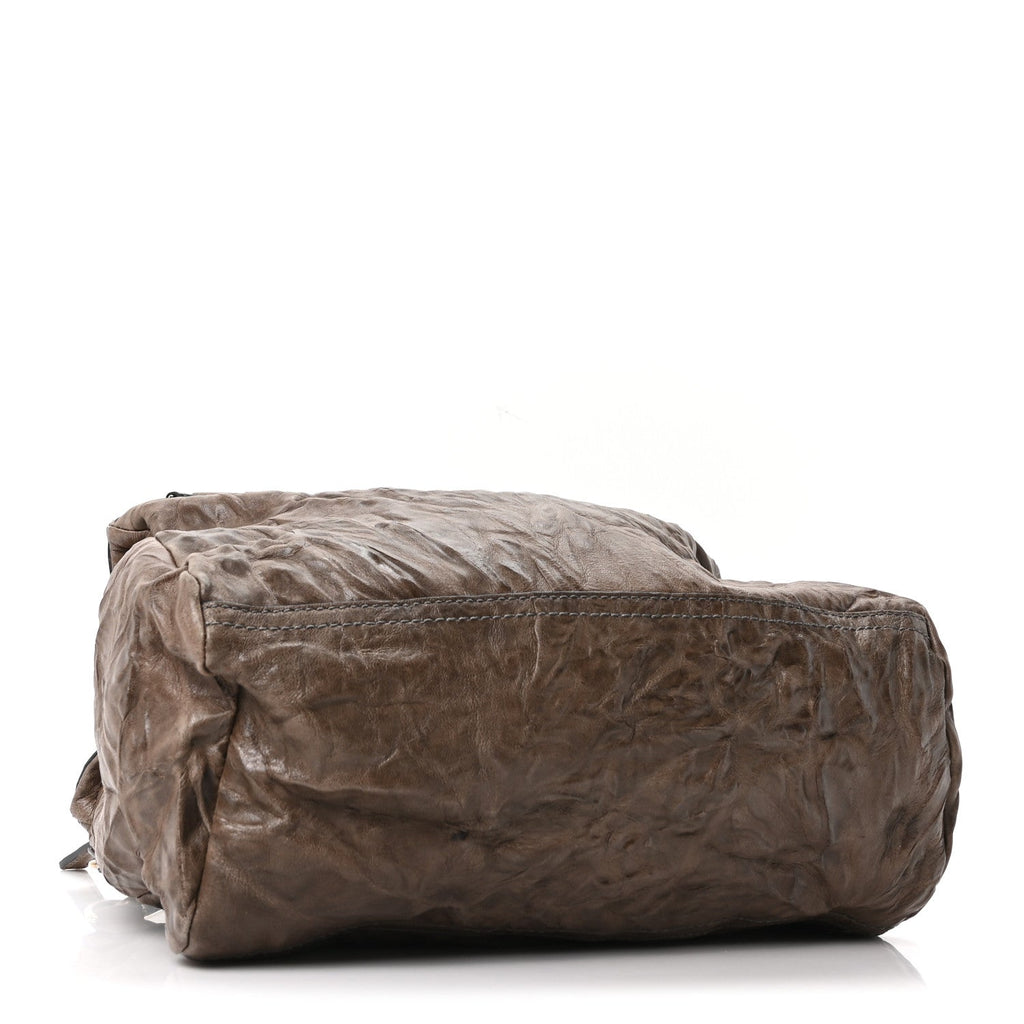 Tumbled Sheepskin Medium Pandora Charcoal