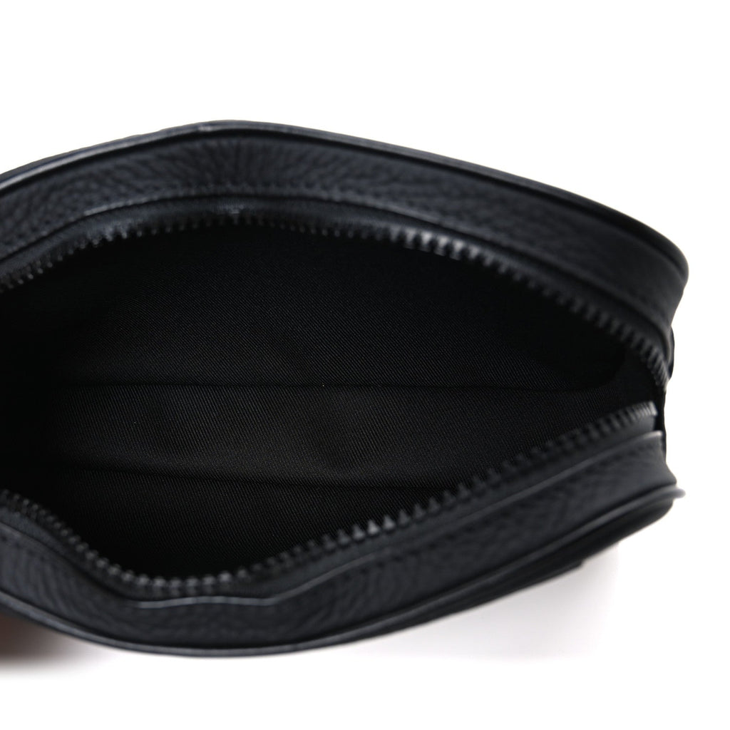 Taurillon Monogram Uniformes Solar Ray Soft Pochette Volga Belt Bag Black