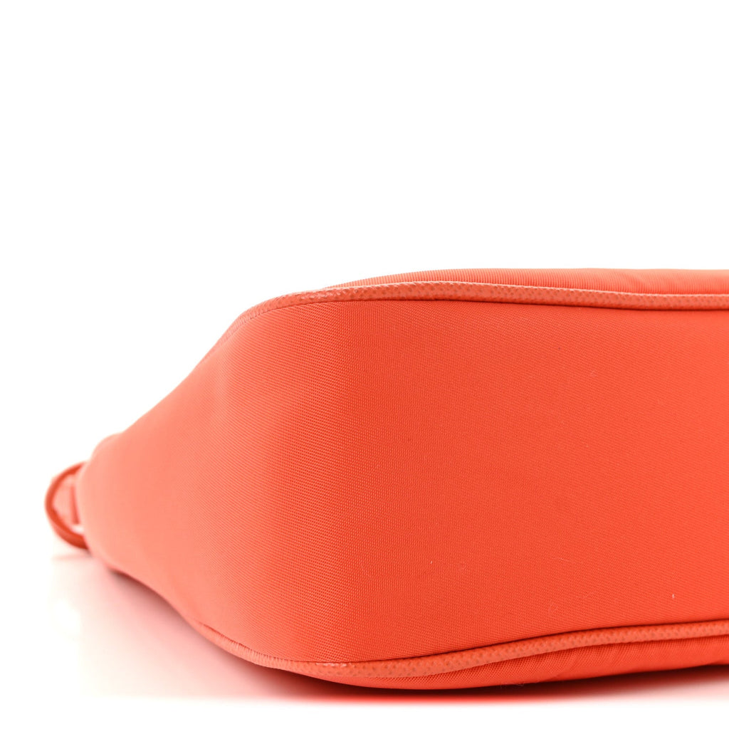 Re-Nylon Saffiano Mini Re-Edition 2005 Bag Arancio