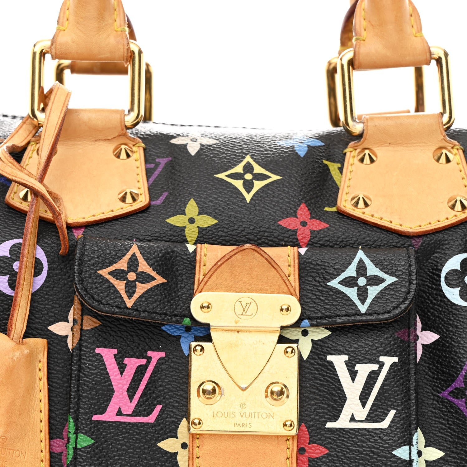 Monogram Multicolor Speedy 30 Black