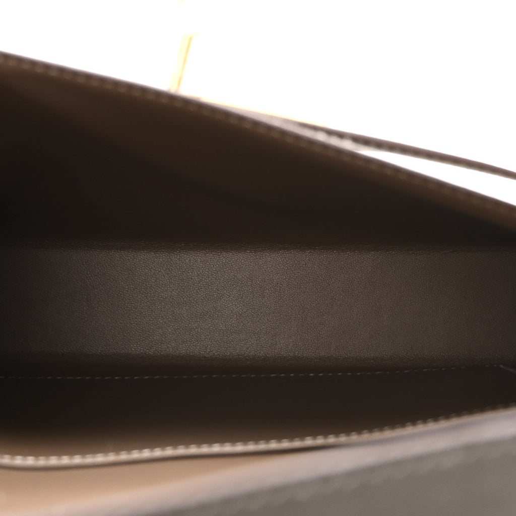 Madame Calfskin Kelly Elan Etoupe