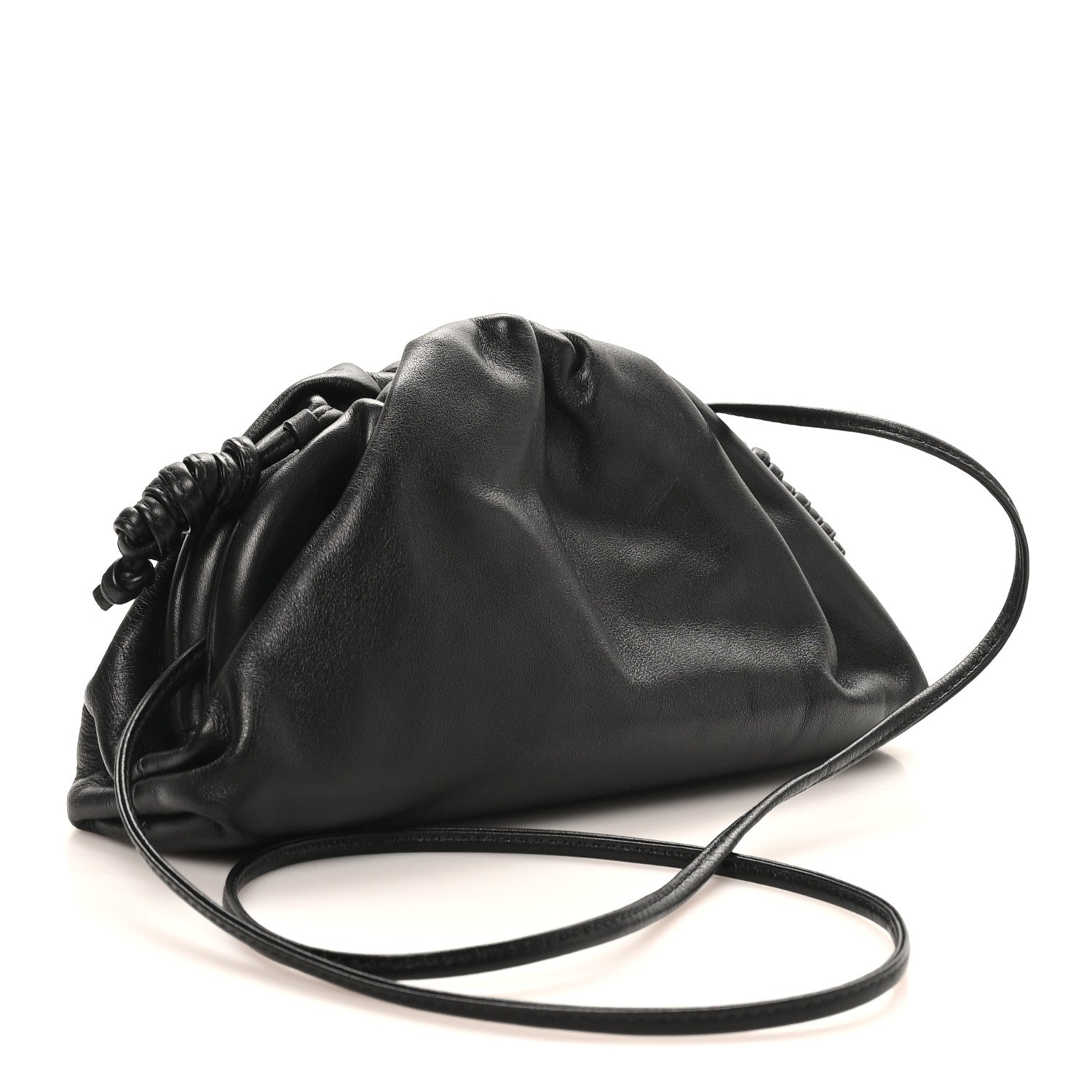 Butter Calfskin The Mini Pouch Black