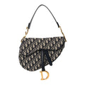 Oblique Saddle Bag Blue