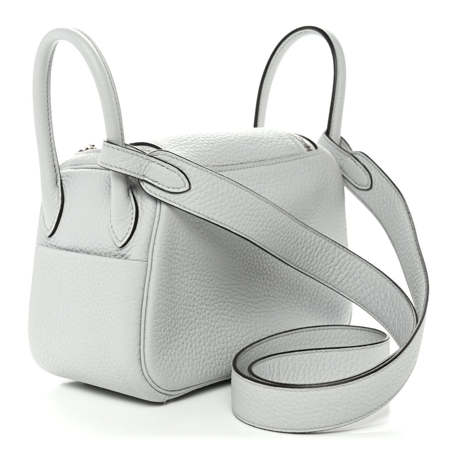 Taurillon Clemence Mini Lindy 20 Bleu Pale