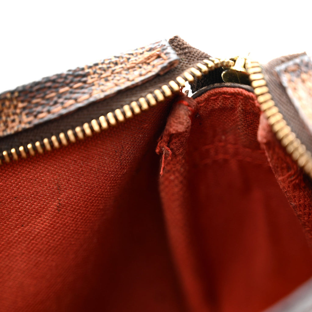 Damier Ebene Trousse Make Up Bag Pochette
