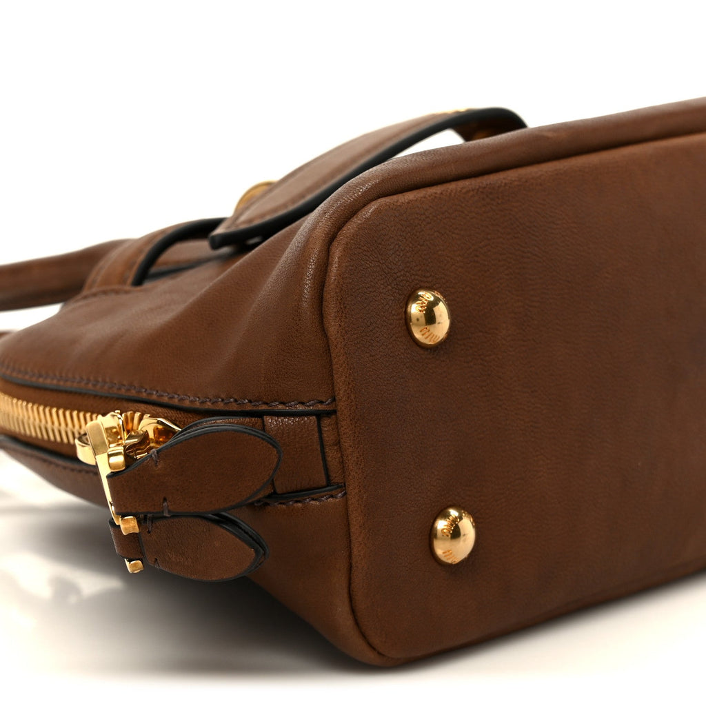 Nappa Aviator Small Aventure Bag Rovere
