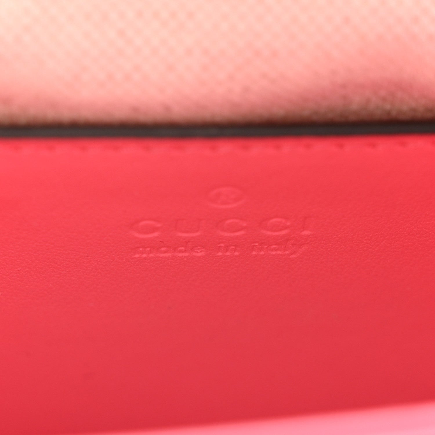 Calfskin GG Matelasse Small Slim Chain Shoulder Bag Rhodamine Pink Natural