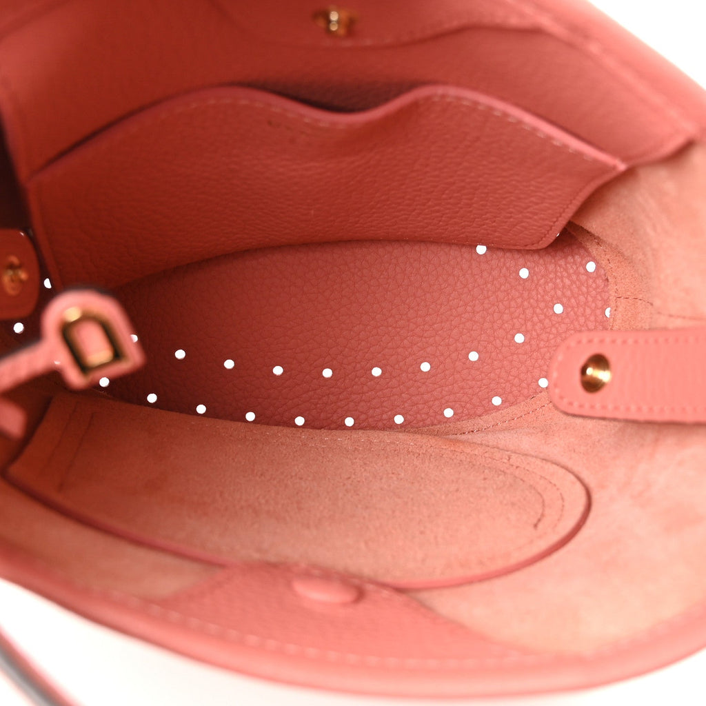 Taurillon Mini Pin Daily Surpique Bucket Pink