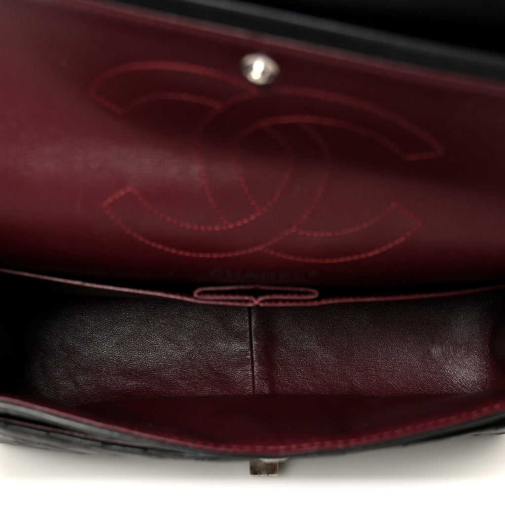 Aged Calfskin Quilted 2.55 Reissue 226 Flap Black
