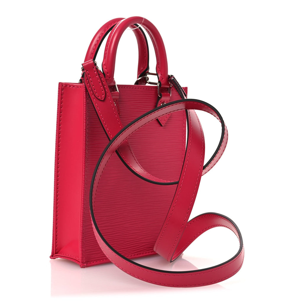 Epi Petit Sac Plat Rose Pondicherry