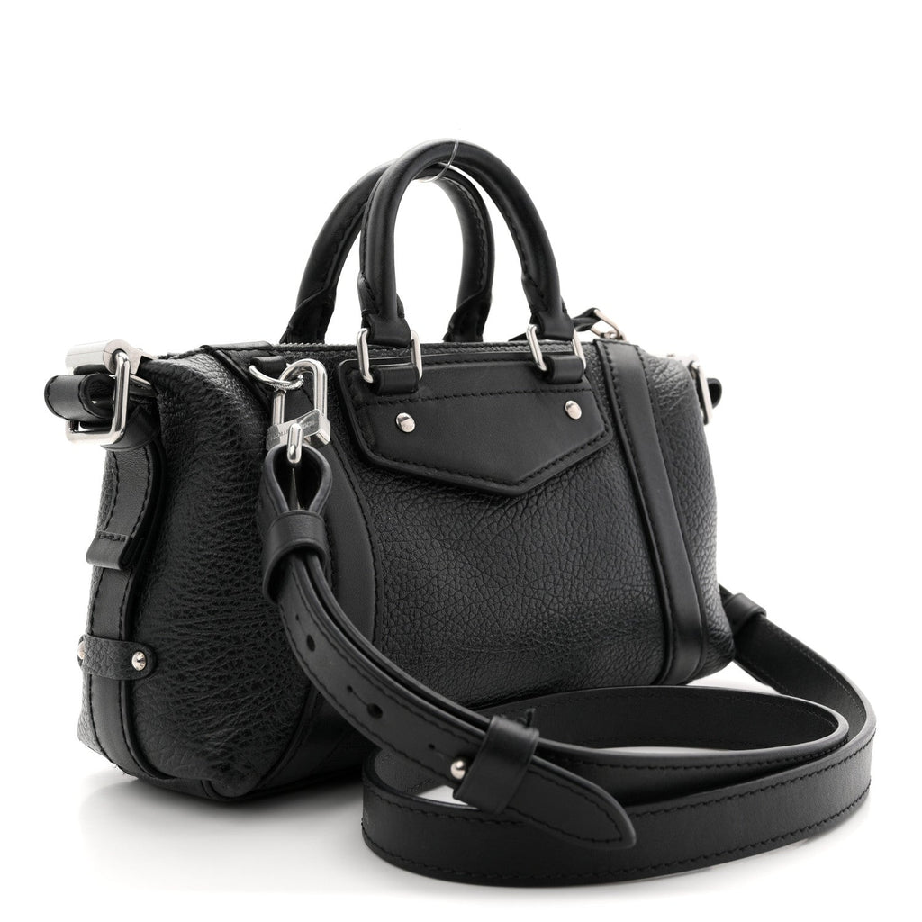 Calfskin Nano Biker Black