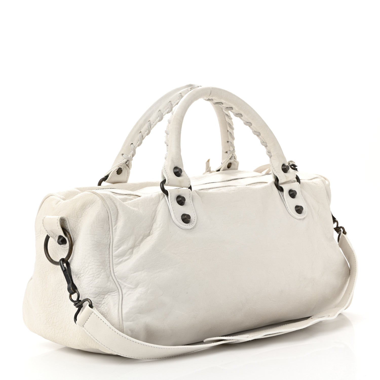 Agneau Classic Hardware Twiggy White