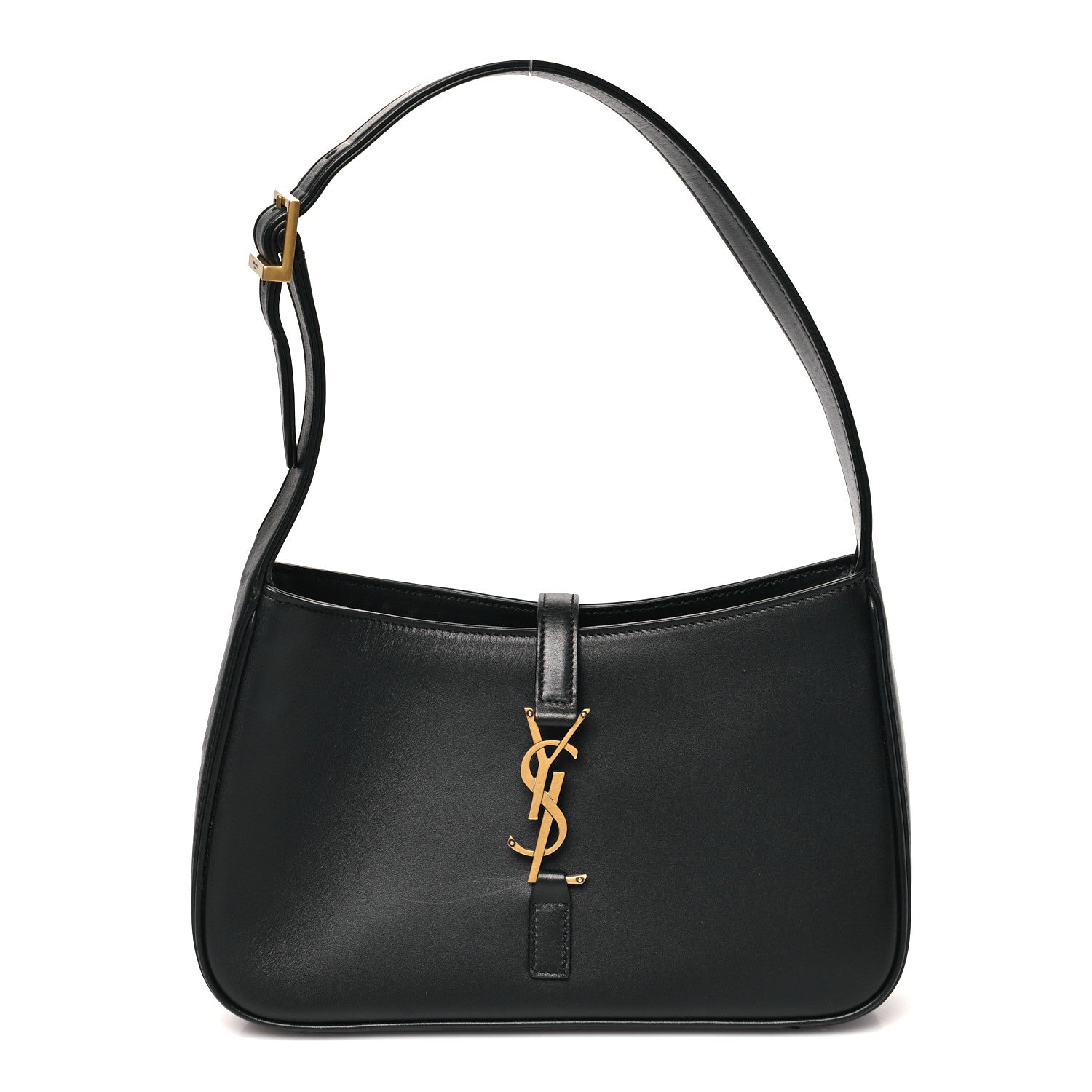 Smooth Calfskin Le 5 A 7 Hobo Black