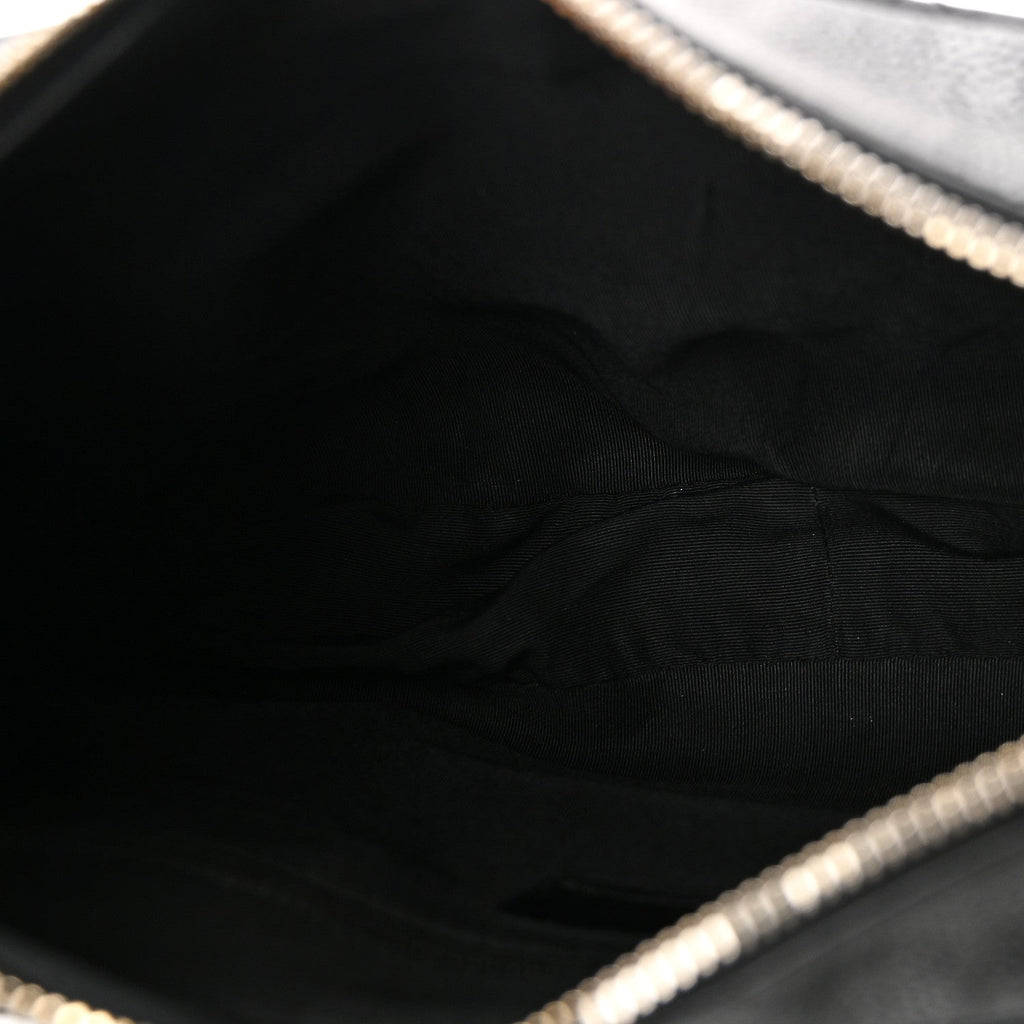 Caviar Quilted Timeless CC Shoulder Bag Black