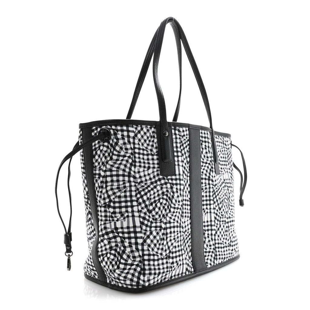 Visetos Medium Liz Reversible Shopper Tote Black