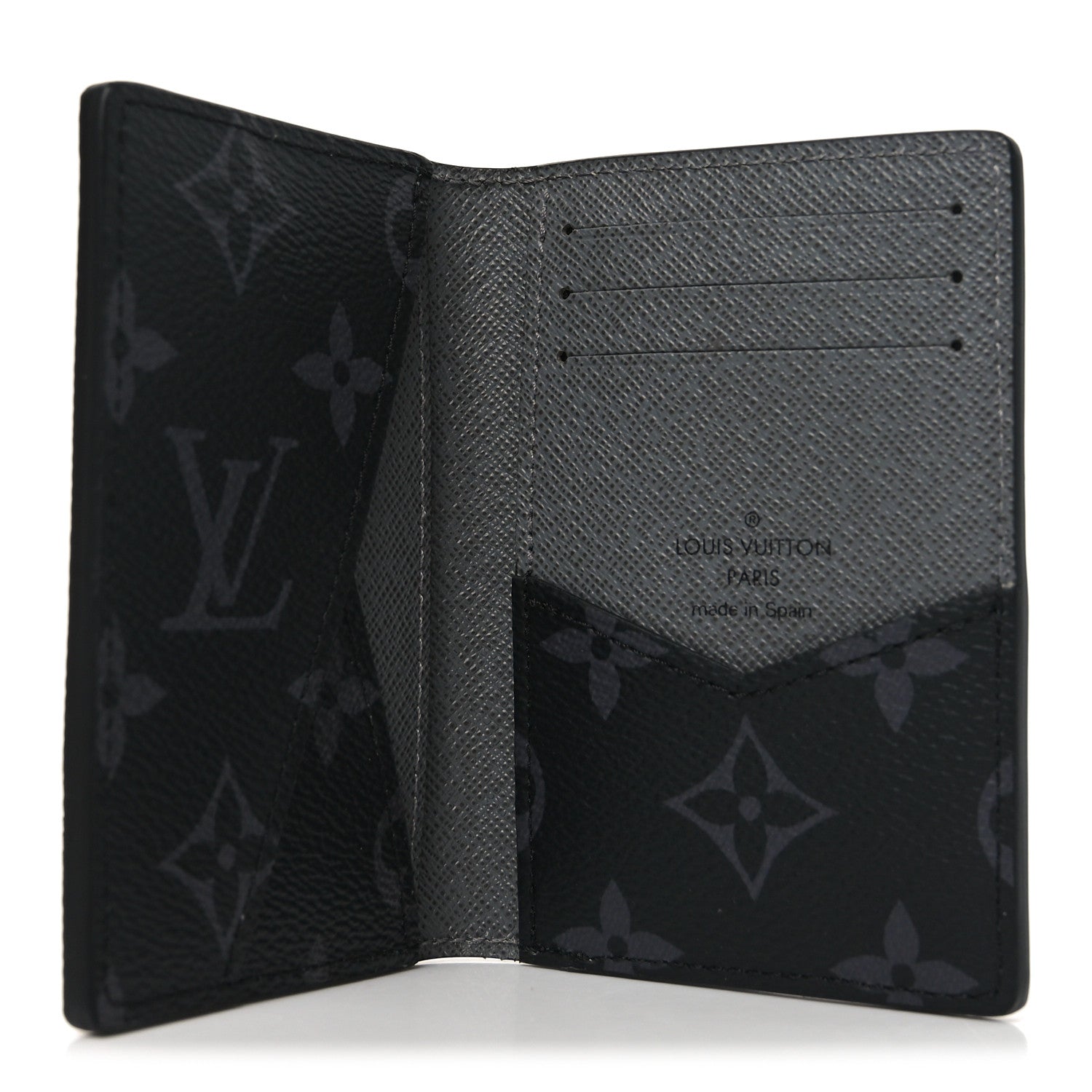Epi Monogram Eclipse Pocket Organizer Deep Green