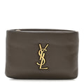 Padded Lambskin Monogram Zip  Holder Light Musk