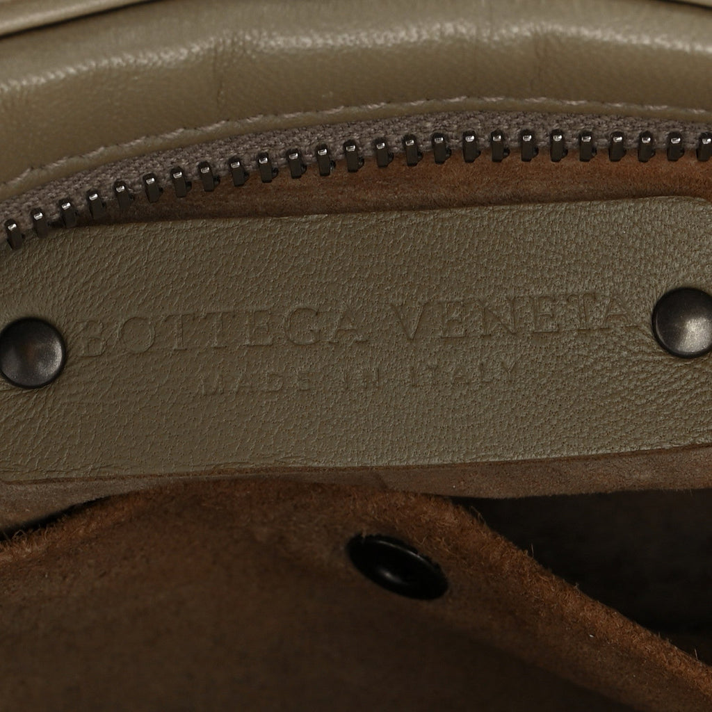 Nappa Intrecciato Belt Bag Mink