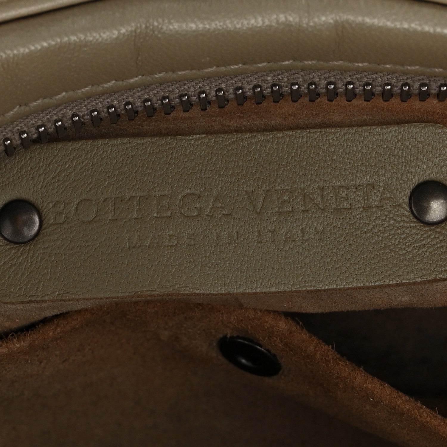 Nappa Intrecciato Belt Bag Mink
