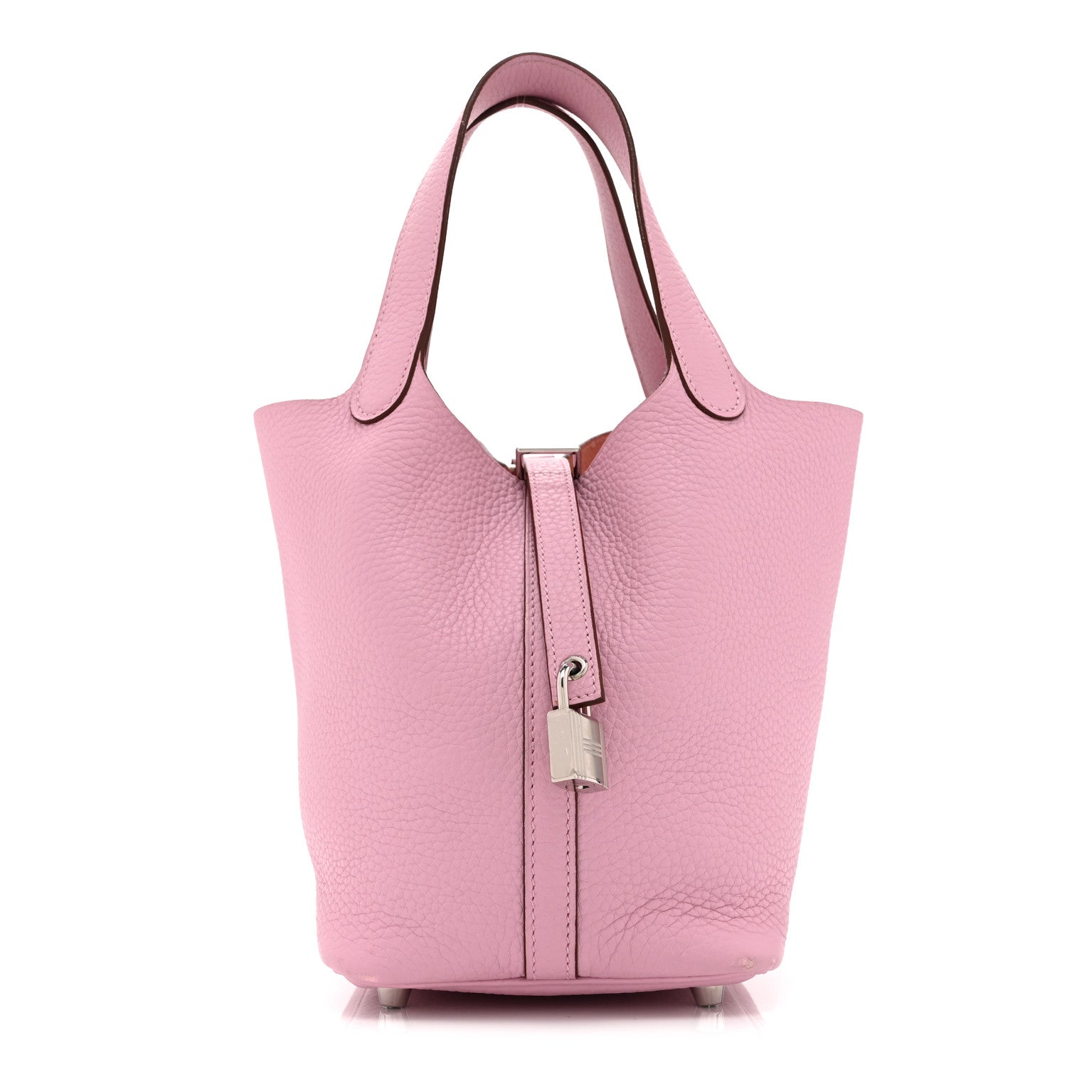 Taurillon Clemence Picotin Lock 18 PM Mauve Sylvestre