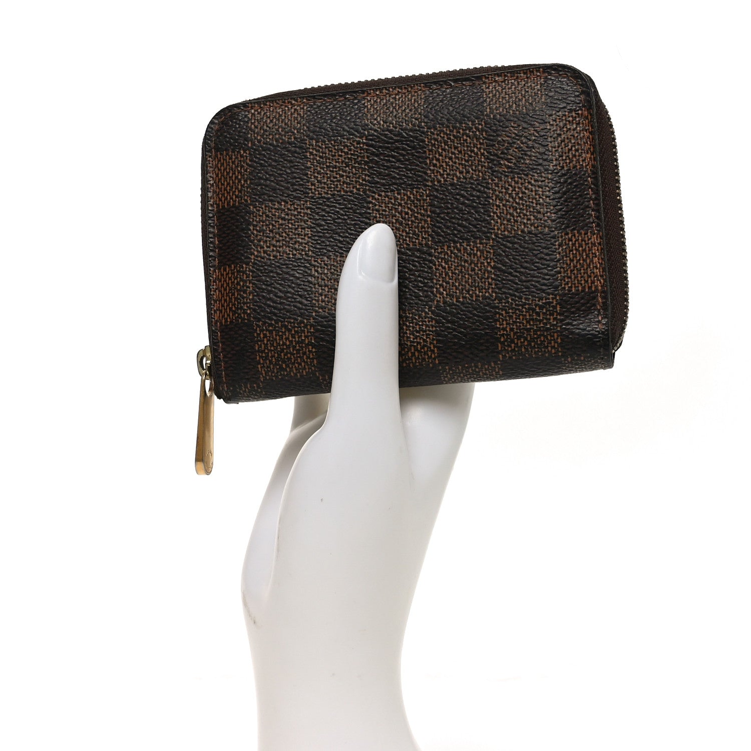 Damier Ebene Zippy Coin Purse